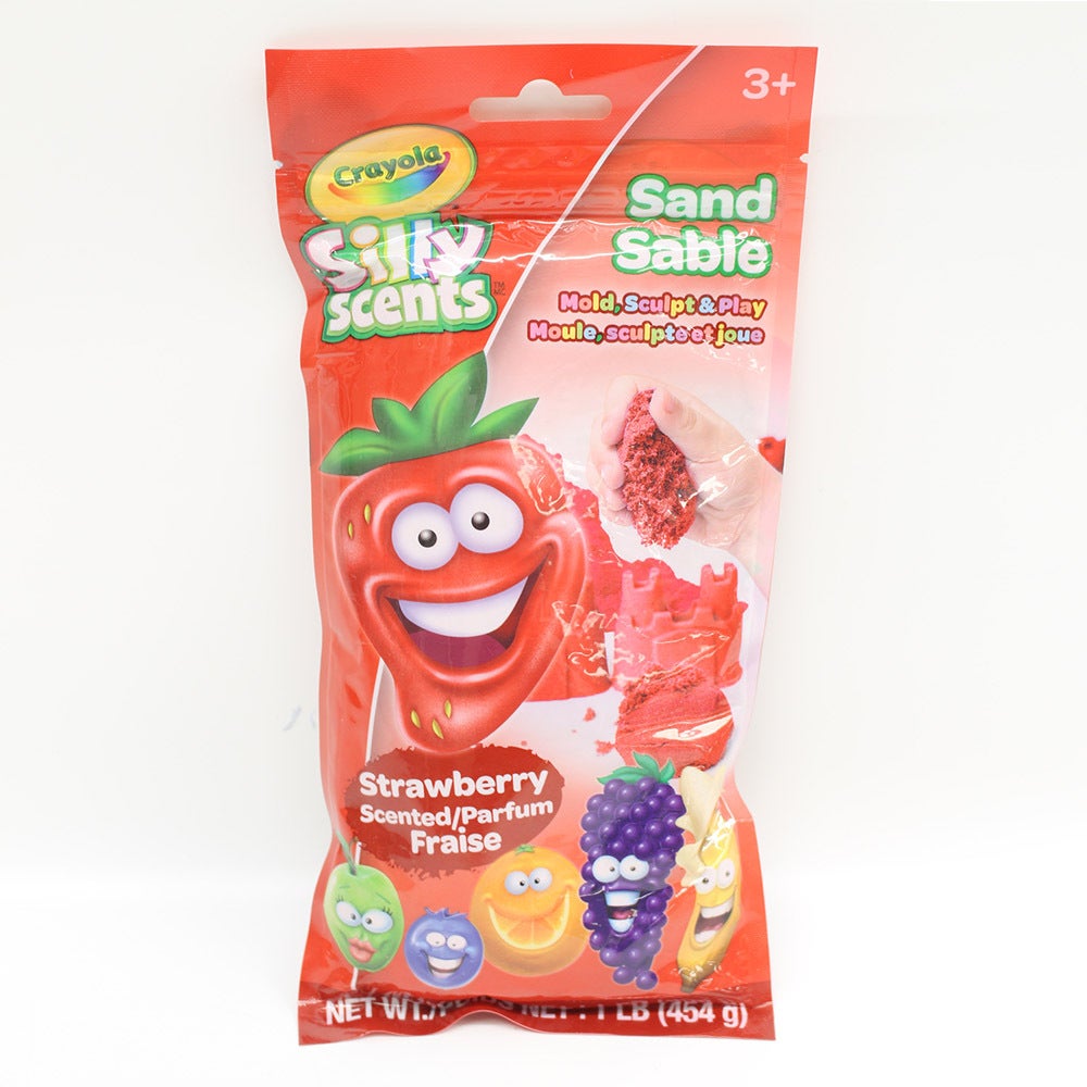 CRAYOLA - 1LB SILLY SCENTS SAND IN POLYBAG ASST (12) BL